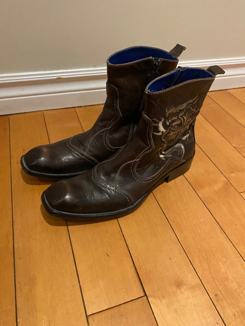 Mark Nason Rock Lives leather boots - Picture 3 of 5